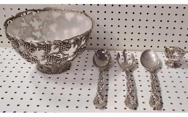 Vintage Godinger Silver Plated Dishes