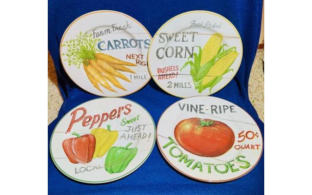 4 Farmstand Plates