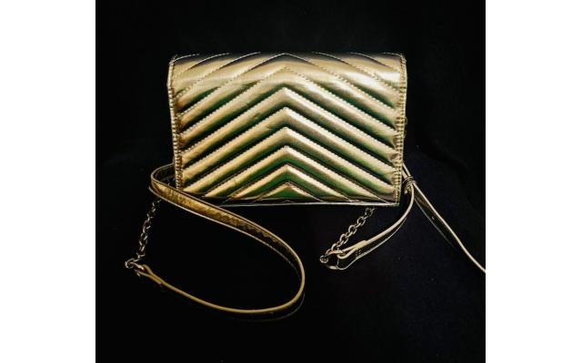 Crossbody Metallic Bag