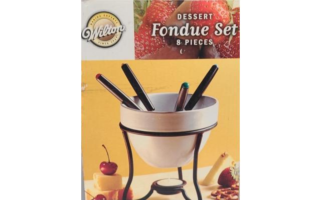Wilton 8pc Dessert Fondue Set