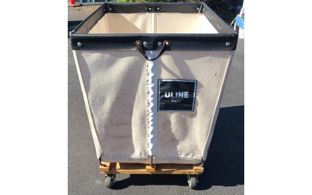 Uline Canvas Basket Truck