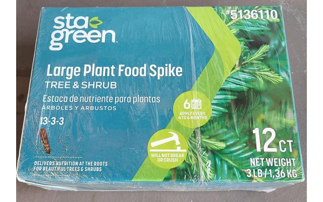 Sta-Green Large Plant Food Spikes For Trees and Shrubs