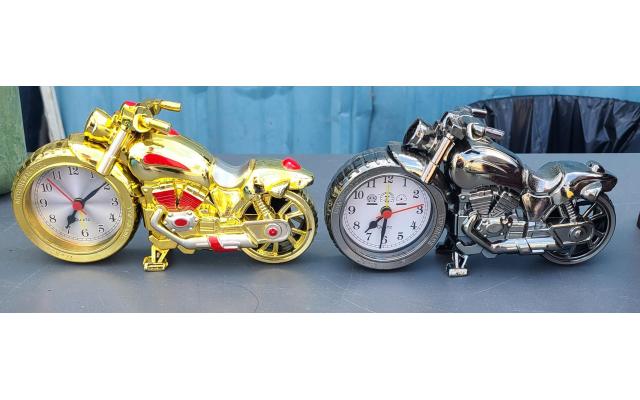 2 Motorcycle Clocks