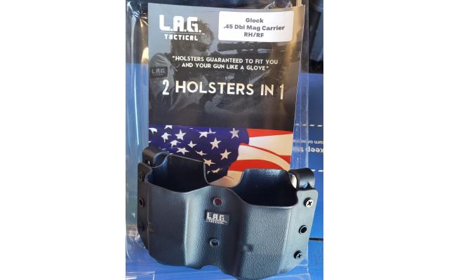 L.A.G. Tactical Glock .45 Dbl Mag Carrier RH/RF
