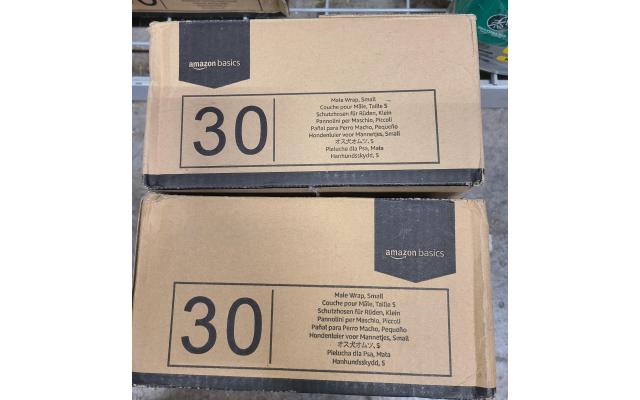 60 Small Male Dog Wraps