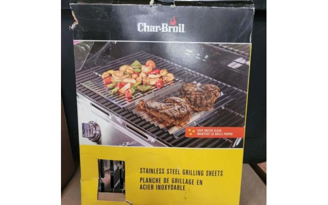 Char-Broil Reusable Stainless Steel Toppers