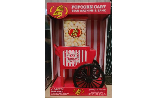 Jelly Belly Popcorn Cart Bean Machine And Bank