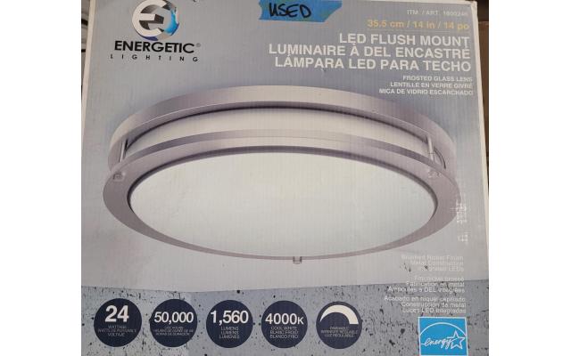 Energetic LED Flush Mount Light