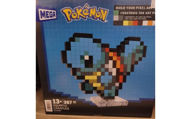 Mega Pokémon Pixel Art Squrtle